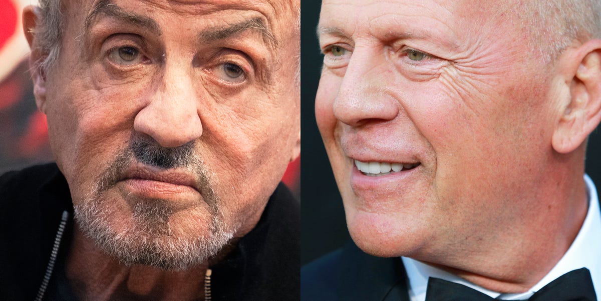 La vez que Sylvester Stallone y Bruce Willis chocaron fuera del set: el insulto que sorprendió a Hollywood