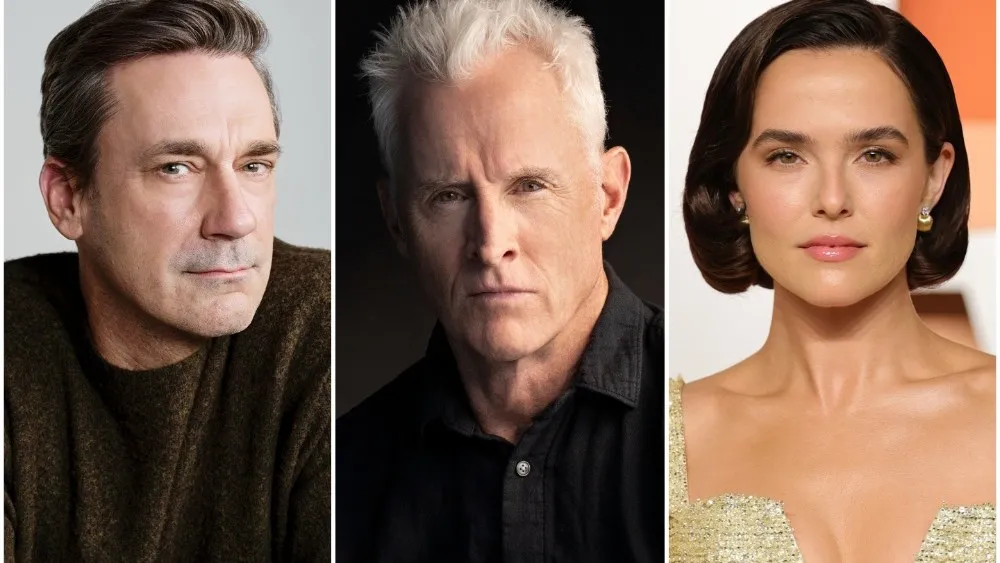 Zoey Deutch, Jon Hamm y John Slattery lideran la nueva comedia para adultos de David Wain